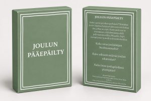 Joulupeli Joulun pääepäilty – 52 kortin koko perheen joulupeli