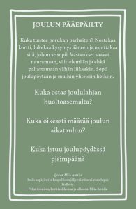 Joulun pääepäilty – hauska joulupeli koko perheelle