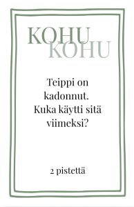 Joulun pääepäilty – hauska joulupeli koko perheelle